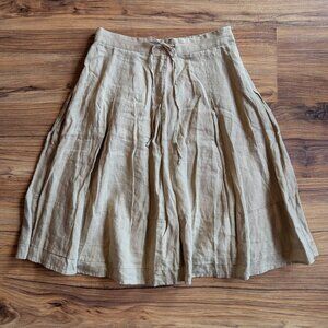 Banana Republic Linen Skirt Size 2